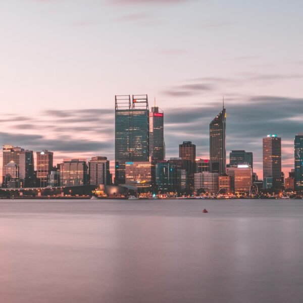 city near body of water during daytime